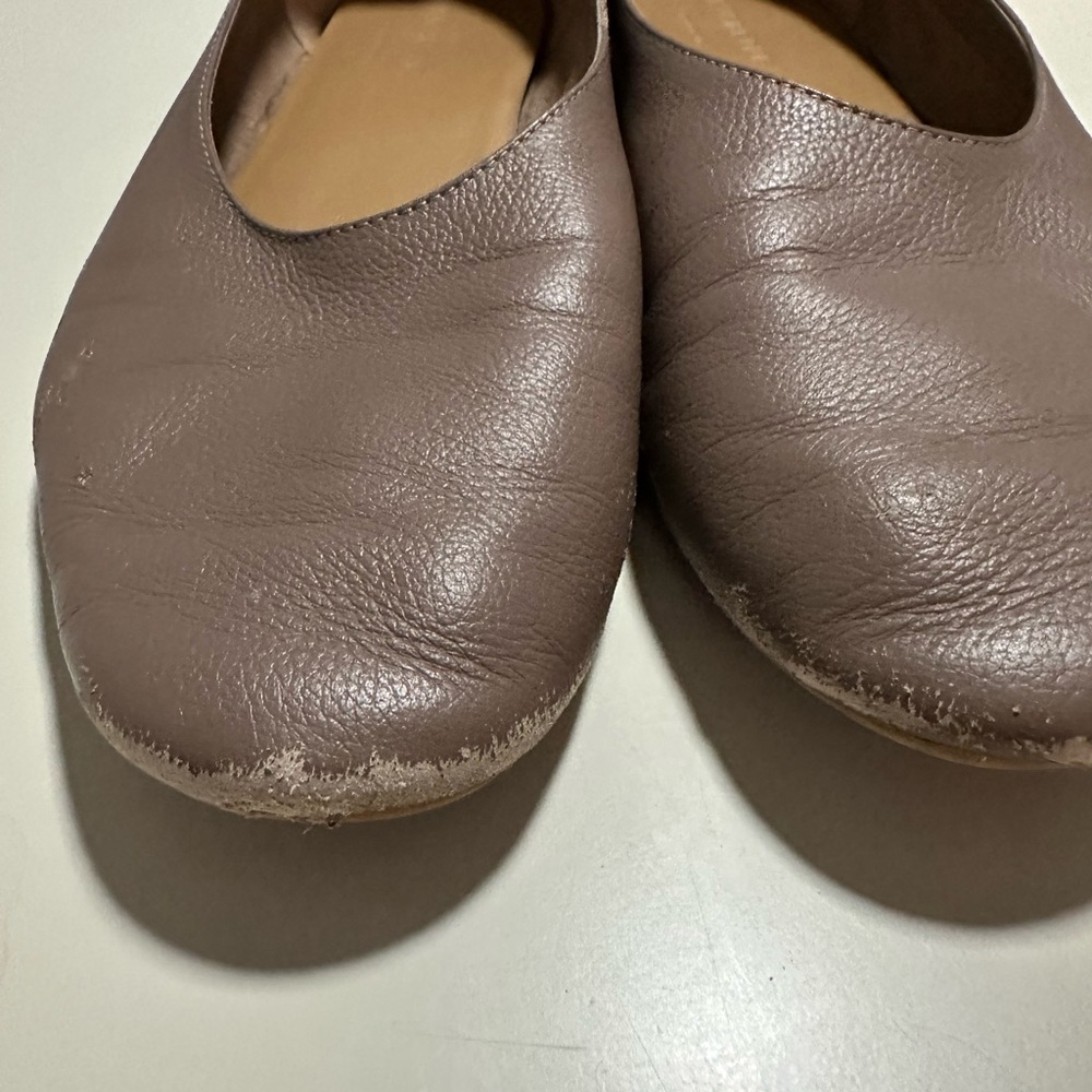 Everlane Women's Taupe Leather Loafers